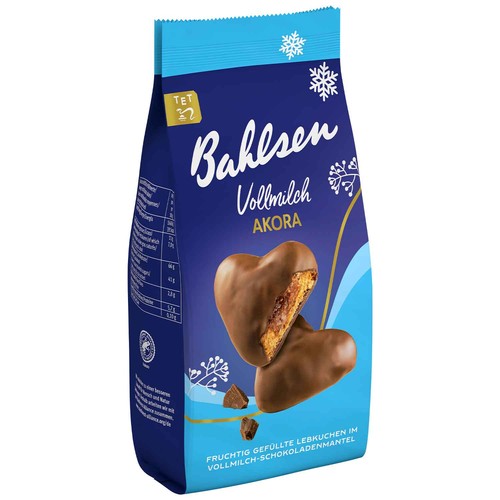 Bahlsen akora vollmilch - vollmilch, g