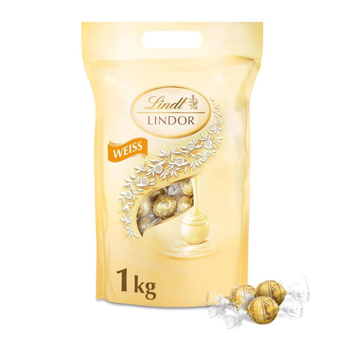 Lindt lindor xxl beutel weiß - lindor,
