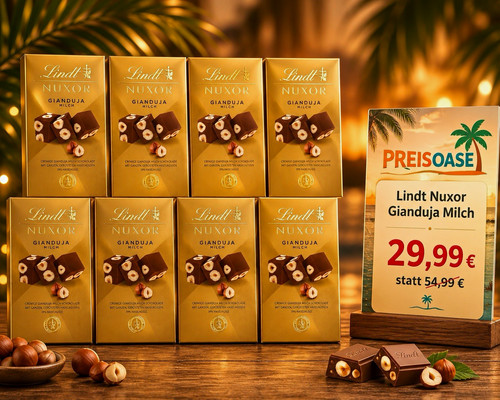 Lindt nuxor gianduja - lindt,