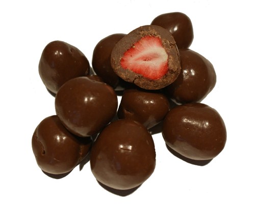 Gefrier getrocknete erdbeeren - gefrier,