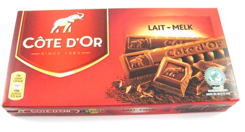 Côte lait melk 400g - côte, d'or